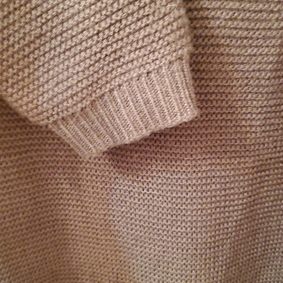 Cable Knit Sweater Dress Olive green XL - Picture 6 of 13